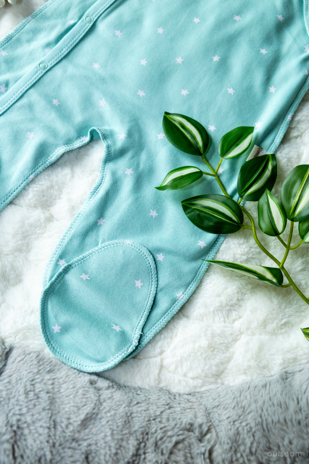 Outseam Pijama enterizo Outseam Menta — vista de detalle 4