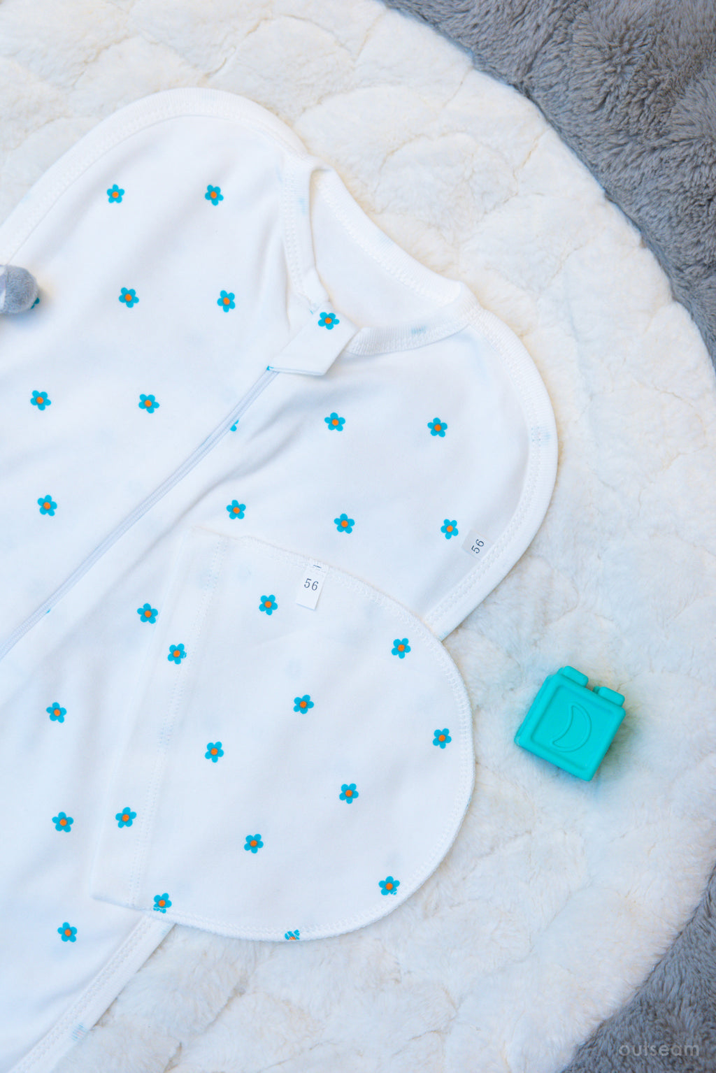 Outseam Кокон для новорождённого — Цветок — детальный вид 3